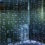 LED лампички тип завеса с ефект падащ сняг 216 бр.