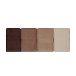 Комплект от 4 броя памучни хавлиени кърпи HOBBY RAINBOW 70 × 140 см