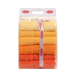 Комплект от 4 броя памучни хавлиени кърпи HOBBY RAINBOW 70 × 140 см
