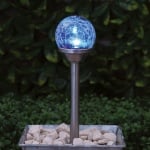 Соларна стъклена лампа Кълбо Entac