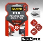 Двустранна монтажна лента 3M Scotch FIX - 19 мм