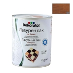 Лазурен лак за дърво Dekorator Life Style 650 мл Лазурен лак Dekorator Life Style 650 мл - ОРЕХ