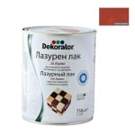 Лазурен лак за дърво Dekorator Life Style 650 мл Лазурен лак Dekorator Life Style 650 мл - ТЪМЕН МАХАГОН