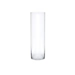Стъклена ваза Цилиндър 50 см