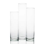 Стъклена ваза Цилиндър 60 см