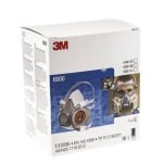 Полу-маска за многократна употреба 3M 6300 - размер L