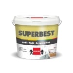 Емулсионна боя против гъбички и плесен Super Best на BERLING - БЯЛА Емулсионна боя против гъбички и плесен Super Best на BERLING - БЯЛА / 3 литра