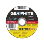 Диск за рязане на метал GRAPHITE - 1 мм Диск за рязане на метал GRAPHITE - 1 мм / 125 мм