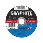 Диск за шлифоване на метал GRAPHITE - 6,4 мм Диск за шлифоване на метал GRAPHITE - 6,4 мм / 125 мм