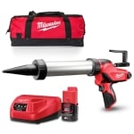 Акумулаторен пистолет за уплътнители тип салам и лепила M12 PCG/600A-201B Milwaukee