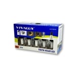 Соларна LED верига с 10 лампи и дистанционно FIESTA SOLAR LED - RGB+W ( 3000K ) VIVALUX