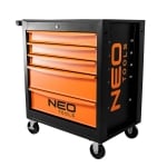 Шкаф - количка със 117 инструмента - 5 чекмеджета Neo Tools