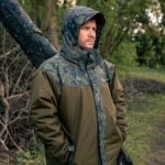 Комплект зимен костюм за риболов от 2 части Camo TRAKKER XL