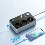 LAVAR с USB и TYPE-C 2 м
