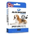 Противопаразитни капки за куче NBP Max Biocide Margosa - 5 броя × 1 мл