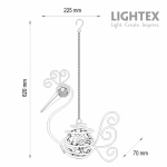 Соларна лампа Паун Lightex