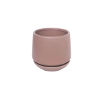 Керамична кашпа Pink Cocoa - 3 размера Керамична кашпа Pink Cocoa - ∅ 9 х 9.5 см