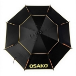 Чадър за дъжд и слънце с UV защита OSAKO - ЧЕРЕН / Ø 260 см