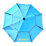 Чадър за дъжд и слънце с UV защита OSAKO - СИН / Ø 260 см
