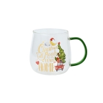 Стъклена коледна чаша Jungle all the way