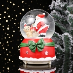 Светещо музикално преспапие ДЯДО КОЛЕДА - 2 модела