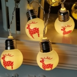 Коледни LED лампички на батерии Елени