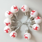 Коледни LED лампички на батерии Елени