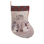 Коледен чорап за пълнене с лакомства СНЕЖНИ ЧОВЕЦЕ Snow Much Love Коледен чорап за пълнене с лакомства СНЕЖНИ ЧОВЕЦЕ Snow Much Love - СРЕДЕН / 24 × 35 см