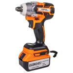 Комплект ударни бормашина 2 Ah и гайковерт 4 Ah BauKraft BK-CDIBIW3 - 18 V