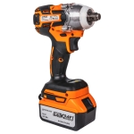 Комплект ударни бормашина 2 Ah и гайковерт 4 Ah BauKraft BK-CDIBIW3 - 18 V