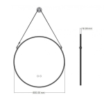 LED огледало за баня GENEVRA 1946 Inter Ceramic