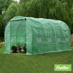 Тунелна оранжерия с две врати Fimller - 4.5 х 3 х 2 м