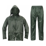 Полиестерен влагозащитен костюм с PVC покритие CARINA 40202003 - ЗЕЛЕН Полиестерен влагозащитен костюм с PVC покритие CARINA 40202003 - ЗЕЛЕН / XXL