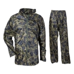 Полиестерен влагозащитен костюм с PVC покритие CARINA 40202004 - КАМУФЛАЖЕН Полиестерен влагозащитен костюм с PVC покритие CARINA 40202004 - КАМУФЛАЖЕН / M