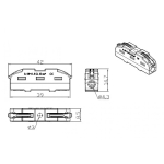 Универсален конектор за твърди и гъвкави ел. проводници „Бърза връзка“ 1 към 1 Els CMK-401