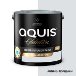 Цветна интериорна боя със силикон AQUIS Selection САТЕН - 2,5 литра Цветна интериорна боя със силикон AQUIS Selection САТЕН - 2,5 литра / АНТИЧЕН ПОРЦЕЛАН
