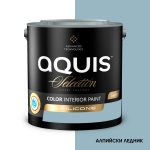 Цветна интериорна боя със силикон AQUIS Selection САТЕН - 2,5 литра Цветна интериорна боя със силикон AQUIS Selection САТЕН - 2,5 литра / АЛПИЙСКИ ЛЕДНИК