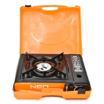 Преносим туристически газов котлон за къмпинг NEO Tools 20-050 с пластмасово куфарче