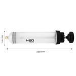 Expansion fluid syringe 500 ml