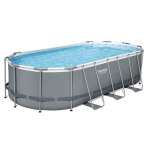 Сглобяем басейн с метална рамка Bestway Power Steel 56710 -  549 x 274 x 122 см