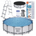 Сглобяем басейн Bestway Steel Pro MAX™ 56950 - 4.27 м x 1.07 м