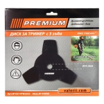 Диск за тример с 3 зъба Premium - 255 мм