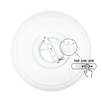 LED плафон VIVALUX Nancy с регулиране на мощността и 3CCT switch - Ø 38 см