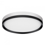LED плафон PLUTO 30W 3CCT Ø280 мм IP44 – черно  Vito