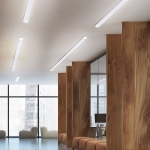 LED линейно осветително тяло Vivalux FLAT с регулиране на цветната температура CCT (3000 K / 4000 K / 6500K) - 50W / 150 см