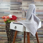 Хавлия от пениран памук HOBBY BRUNO 50 × 90 см - СВЕТЛОСИВА