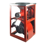 Електрическа чугунена месомелачка с мотор № 32 и стойка с плот Elefant TB-10 - 1 500 W / 300 кг в час