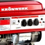 Бензинов монофазен генератор за ток KRONWERK LK 6500