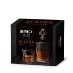 Комплект за уиски Brio Spirit Alaska - 7 части