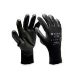 Монтажни ръкавици Black PU WURTH